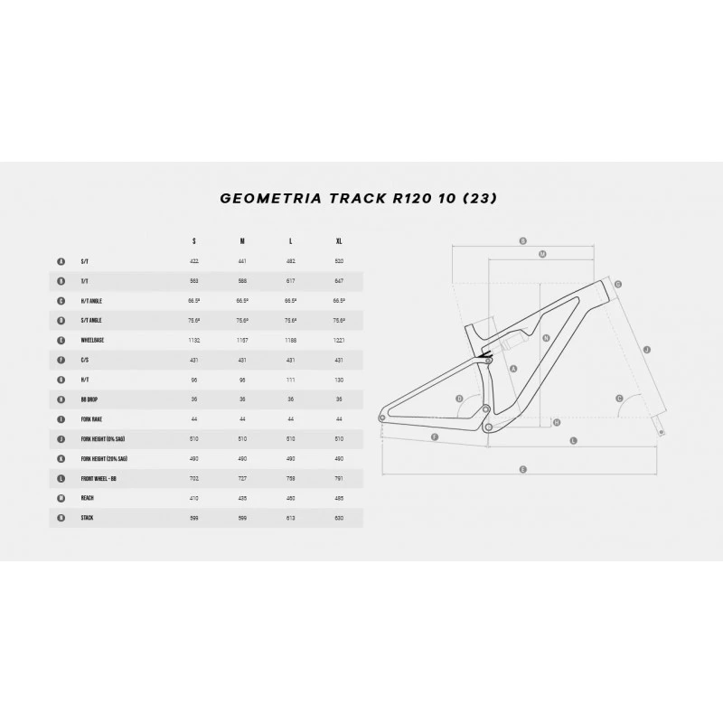 MTB Biammortizzata MEGAMO Carbonio TRACK R120 10 SX 12V FOX 34 - immagine 2