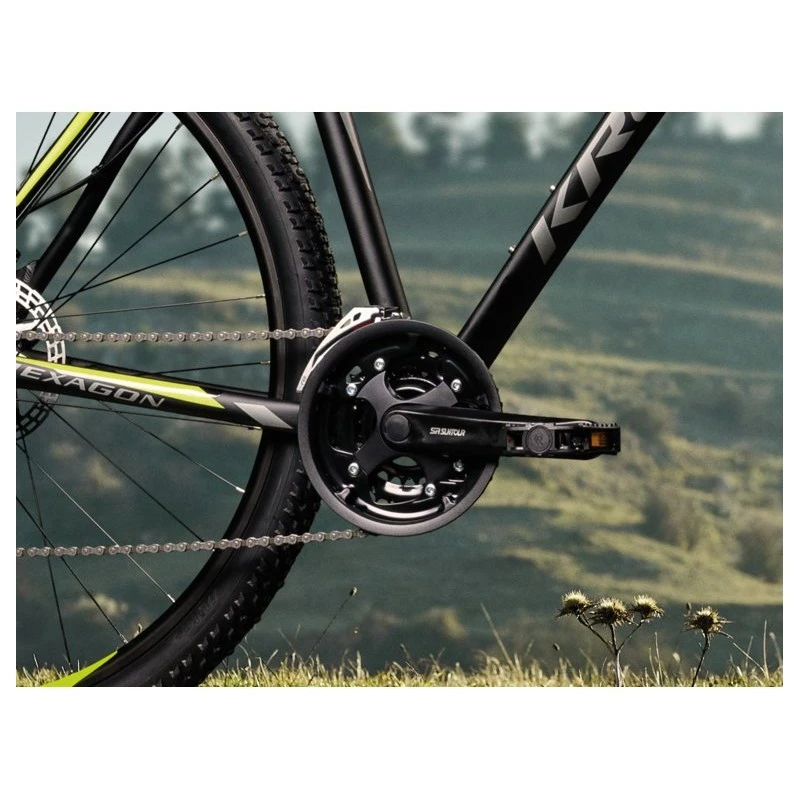 MTB KROSS HEXAGON 5.0 Alluminio 29" 24v Freni A Disco Idraulici - immagine 9